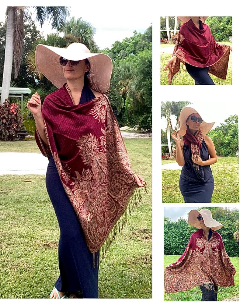 Wear shawl cheap over dress